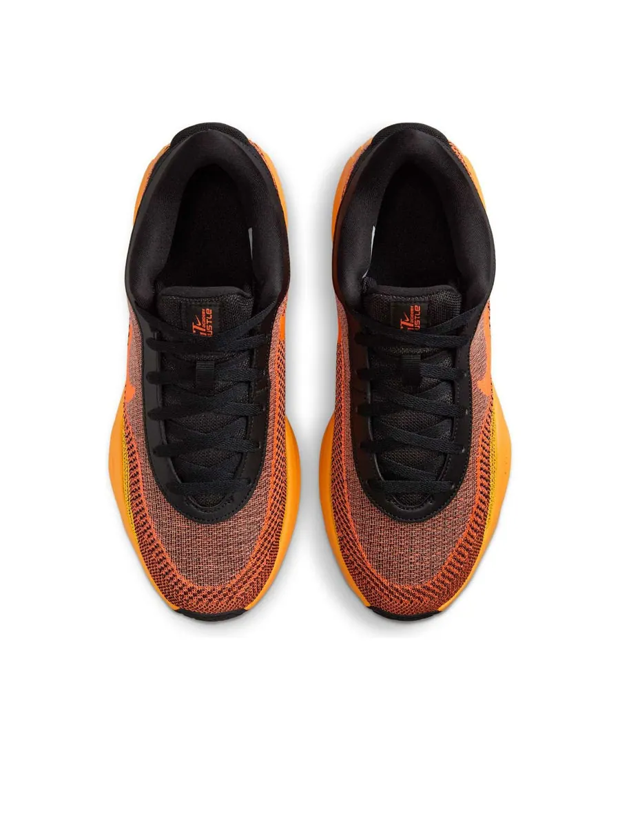 Кроссовки Nike Air Zoom GT Hustle Academy EP 'Black Orange' — изображение 4 из 6, черный