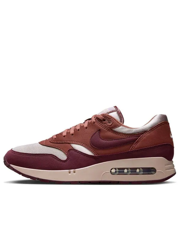 Кроссовки x kids of immigrants air max 1 '86 og 'big bubble - smokey mauve' Nike — изображение 1 из 4, темный красный