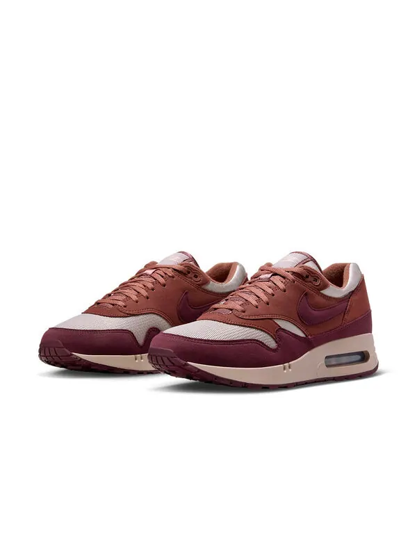 Кроссовки x kids of immigrants air max 1 '86 og 'big bubble - smokey mauve' Nike — изображение 2 из 4, темный красный