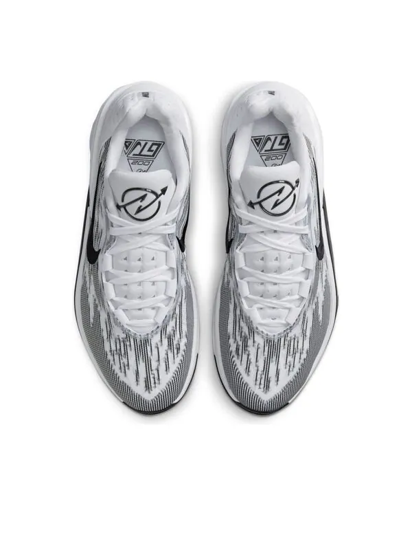 Кроссовки air zoom g.t. cut 2 'white black' Nike — изображение 3 из 4, белый/черный