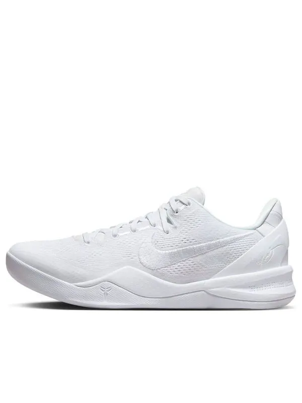 Кроссовки kobe 8 protro 'halo triple white' Nike — изображение 1 из 4, белый/белый/белый