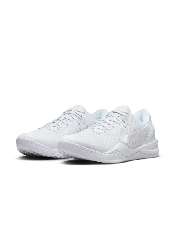 Кроссовки kobe 8 protro 'halo triple white' Nike — изображение 2 из 4, белый/белый/белый