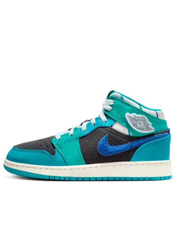 Кроссовки 1 mid 'inspired by the greatest aquatone' Air Jordan — изображение 1 из 4, синий