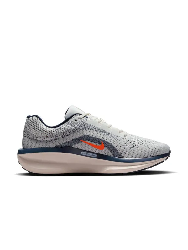 Кроссовки air zoom winflo 11 'sail thunder blue orange' Nike — изображение 2 из 4, синий/светлый/оранжевый