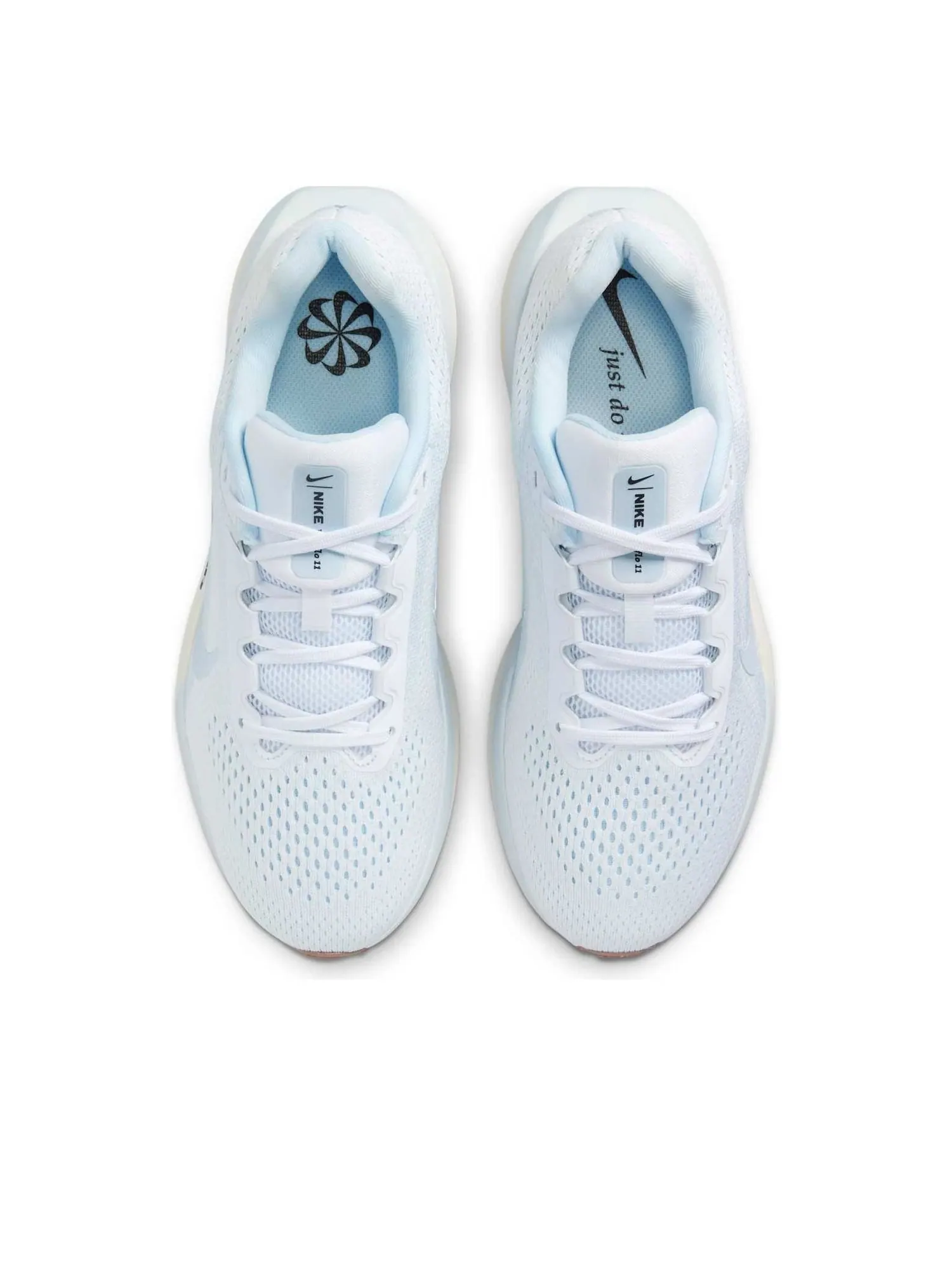 Кроссовки (WMNS) Nike Winflo 11 'White Blue Tint' — изображение 2 из 6, синий