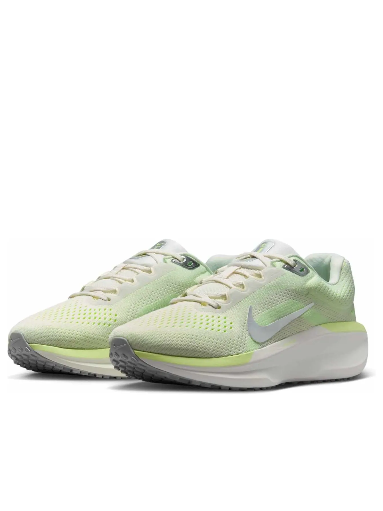 Кроссовки (WMNS) Nike Winflo 11 'Sail Barely Volt' — изображение 4 из 6, зеленый