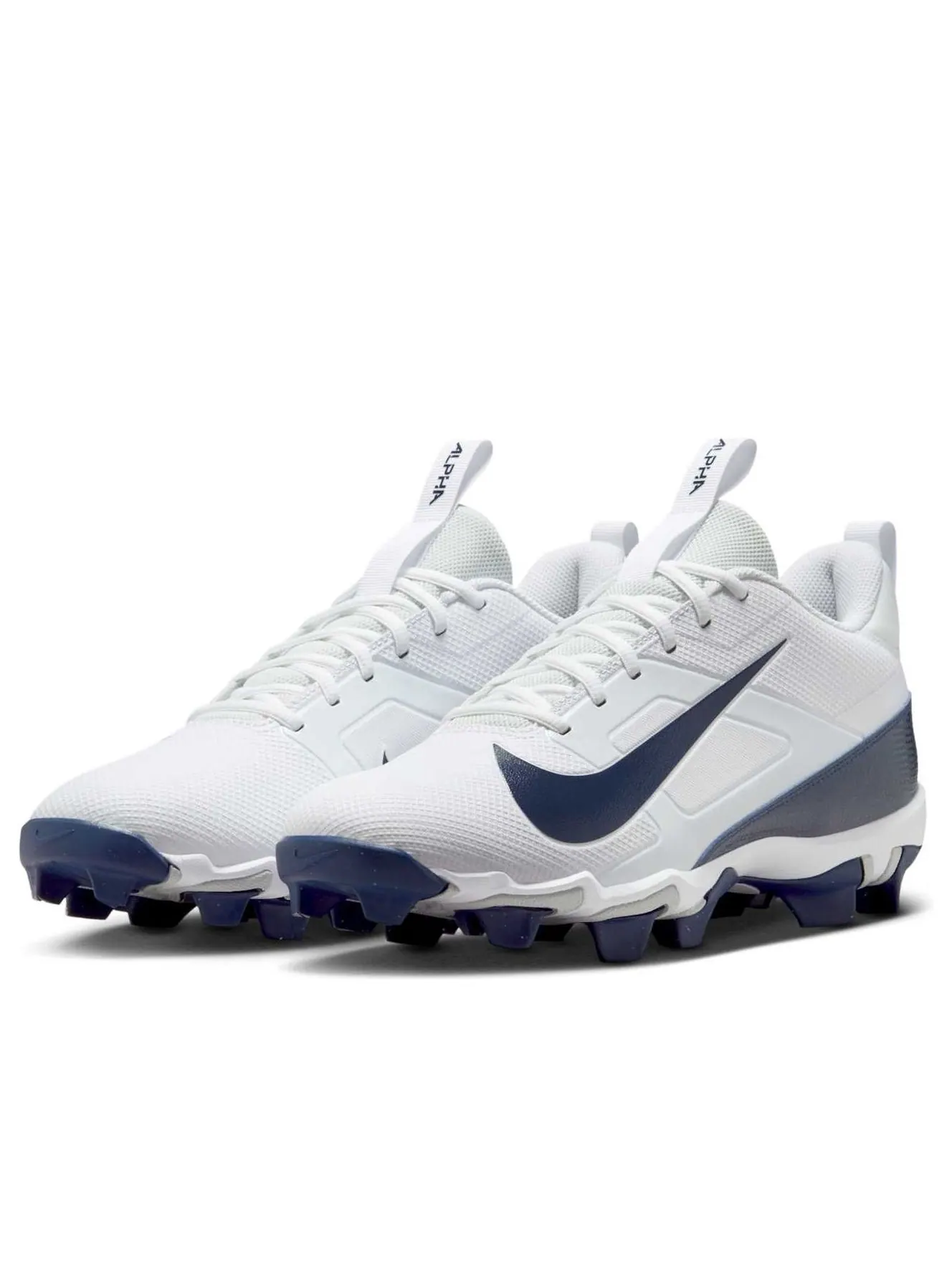 Кроссовки Nike Alpha Menace 4 Shark 'White Midnight Navy Photon Dust' — изображение 3 из 6