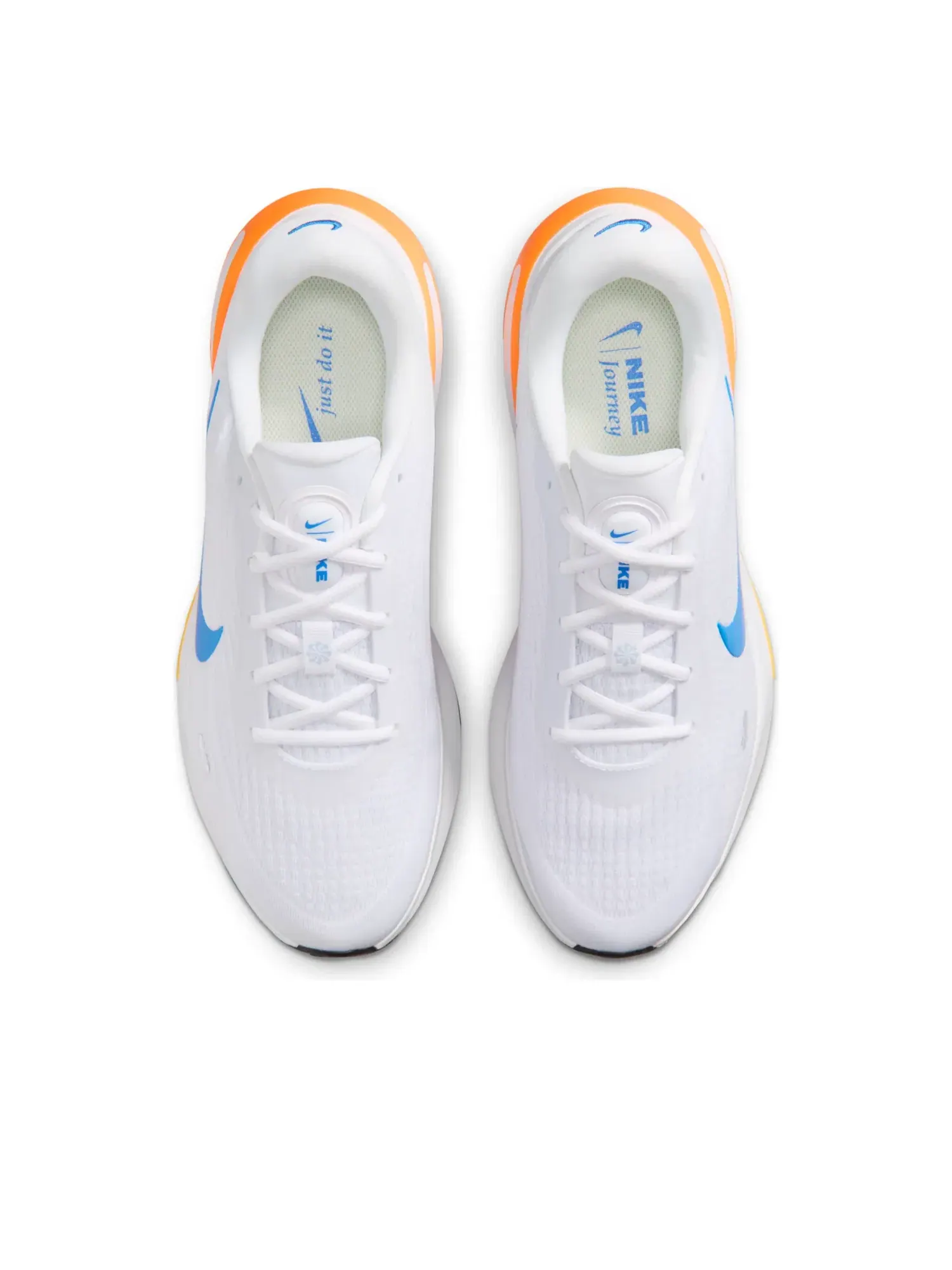 Кроссовки Nike Journey Run 'White Total Orange Blue' FN0228-111 — изображение 3 из 7, белый