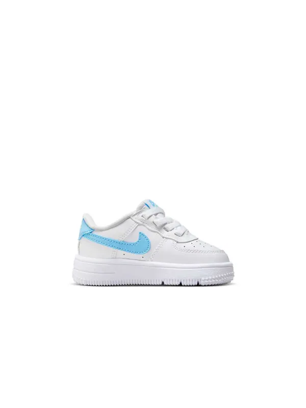 Кроссовки force 1 low easyon 'white aquarius blue' Nike — изображение 2 из 4, белый/белый/синий