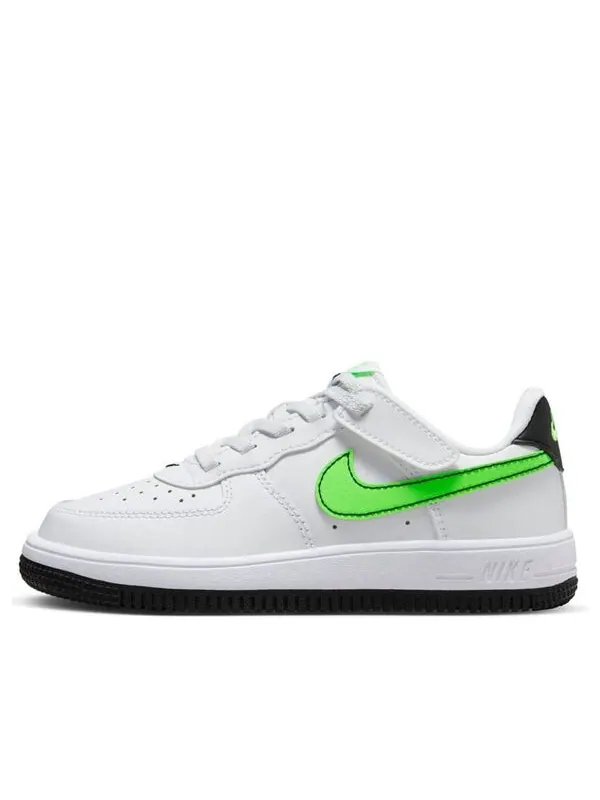 Кроссовки force 1 low easyon 'white black green strike' Nike — изображение 1 из 4, белый/черный/зеленый
