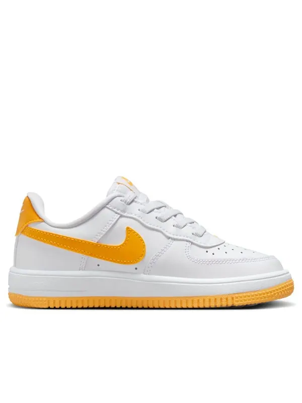 Кроссовки force 1 low easyon 'white university gold' Nike — изображение 2 из 4, белый/белый/золотистый