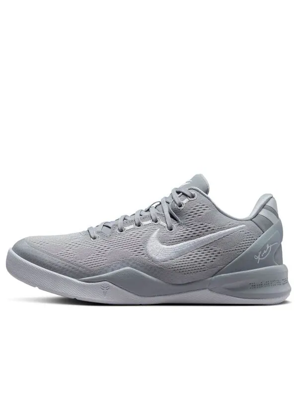 Кроссовки kobe 8 protro Nike — изображение 1 из 4, серый/белый