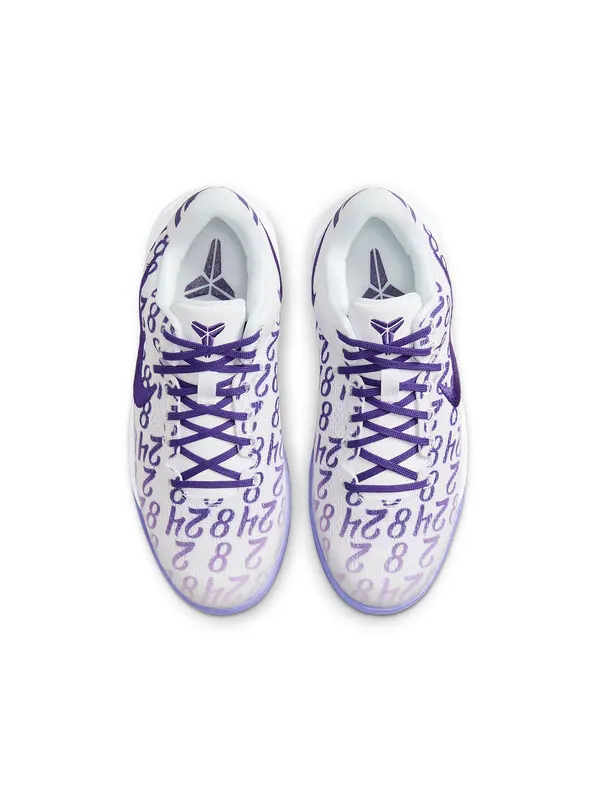Кроссовки kobe 8 protro Nike — изображение 4 из 4, белый/фиолетовый
