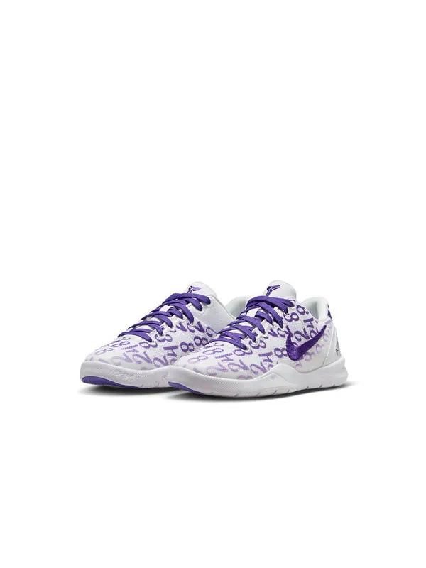 Кроссовки kobe 8 protro Nike — изображение 2 из 4, белый/фиолетовый