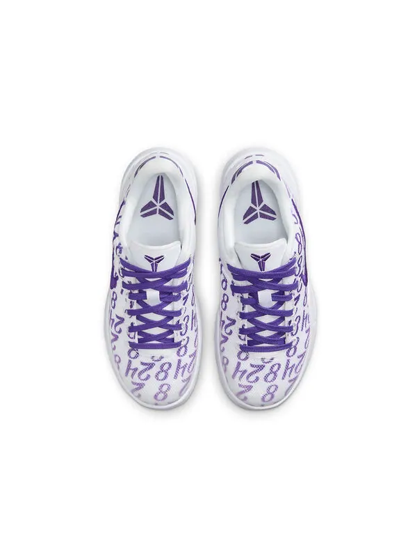 Кроссовки kobe 8 protro Nike — изображение 3 из 4, белый/фиолетовый