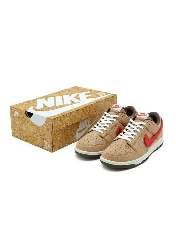 Кроссовки dunk low sp 'clot - cork' Nike — изображение 2 из 4, натуральный/--коричневый