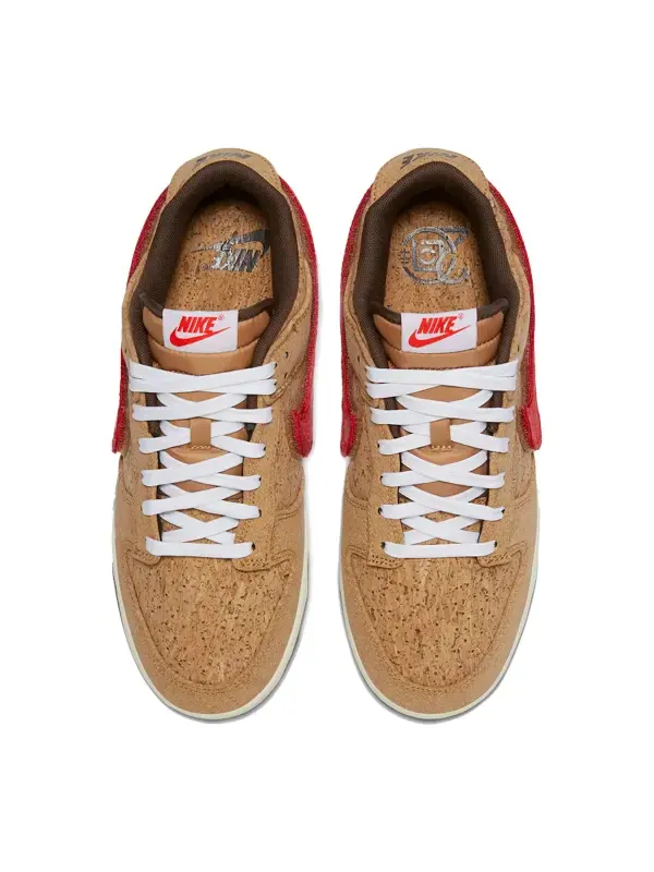 Кроссовки dunk low sp 'clot - cork' Nike — изображение 4 из 4, натуральный/--коричневый