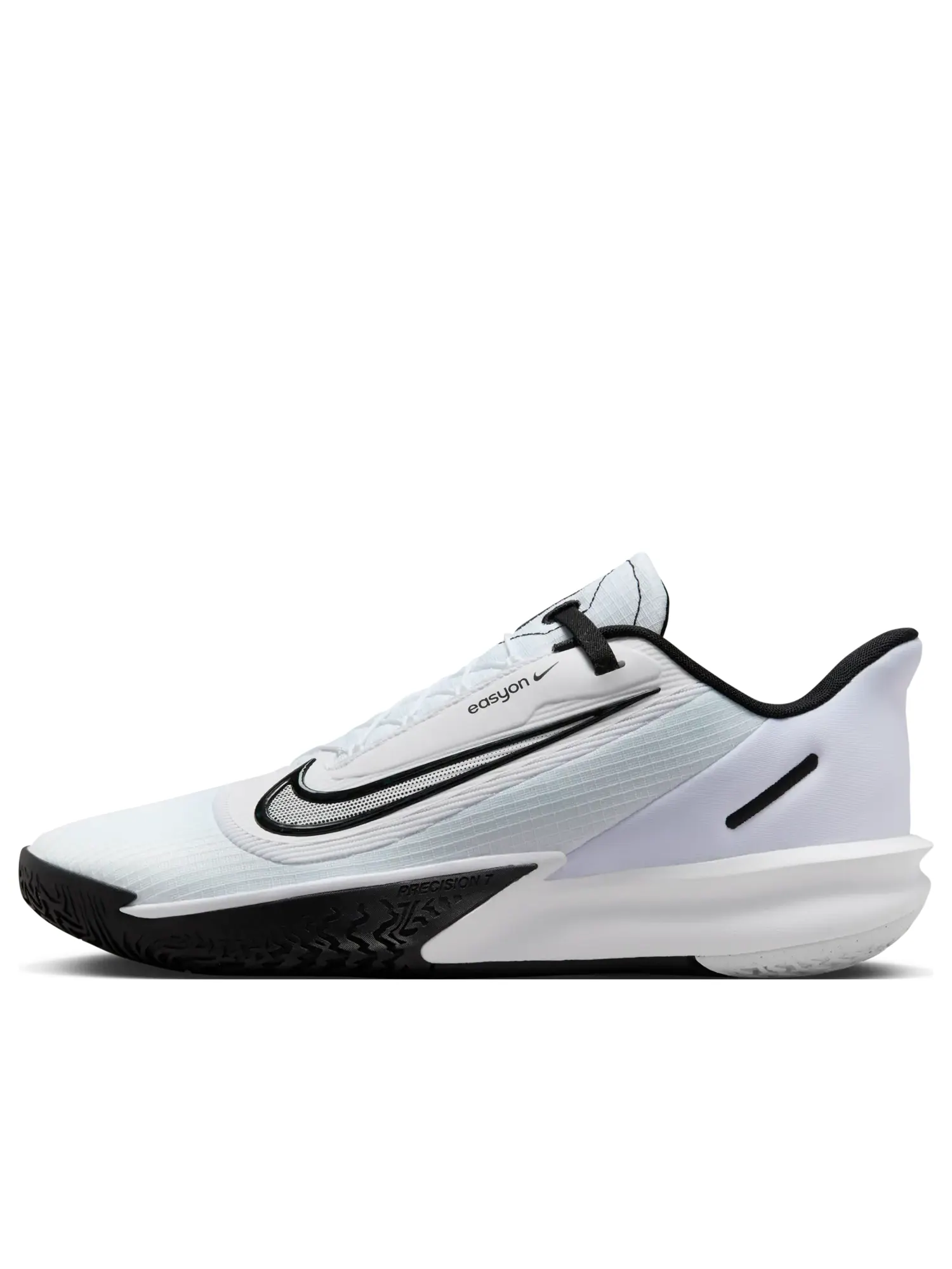 Кроссовки Nike Precision 7 EasyOn 'White Black' — изображение 1 из 6, белый