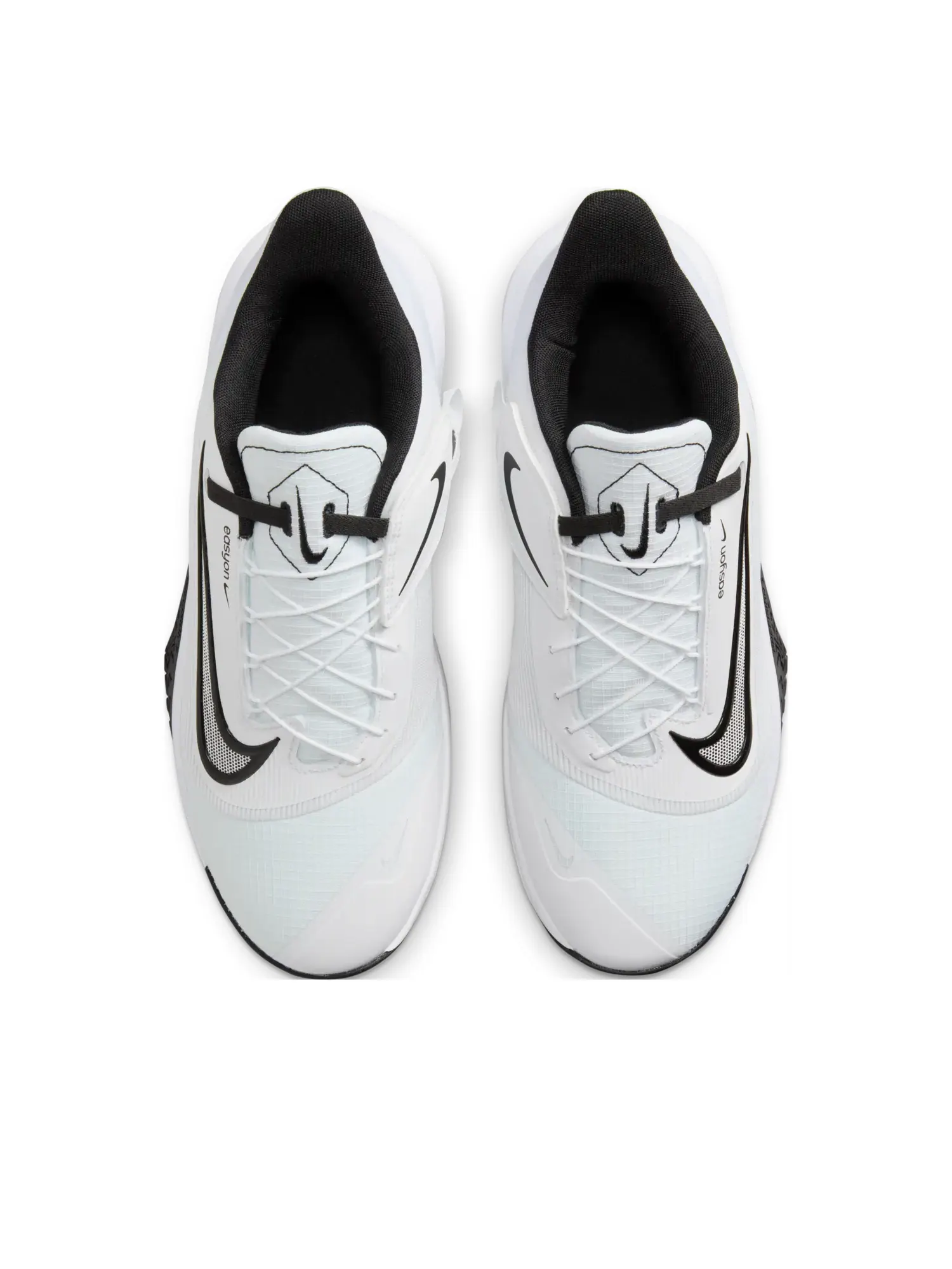 Кроссовки Nike Precision 7 EasyOn 'White Black' — изображение 2 из 6, белый