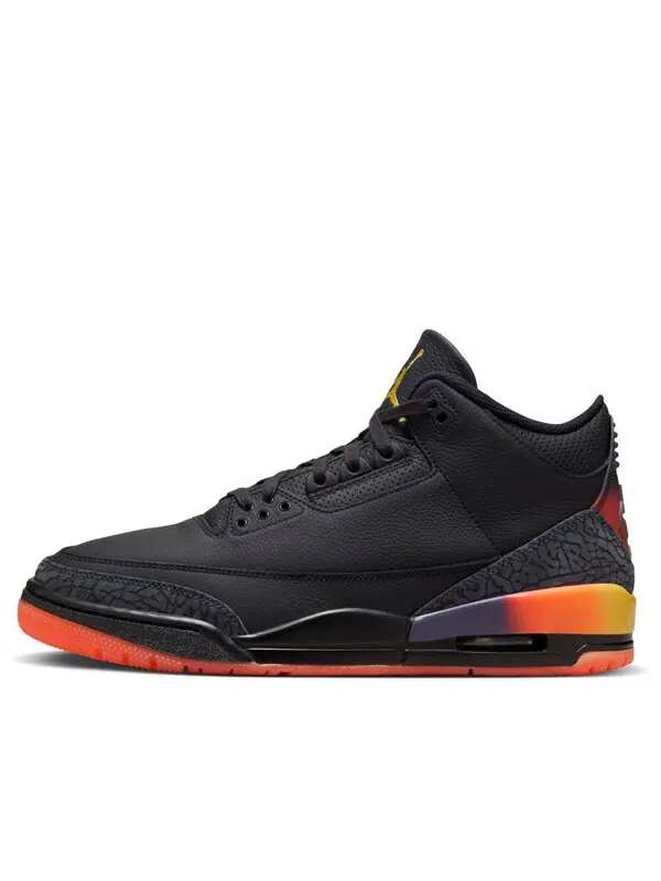 Кроссовки 3 xj balvin Air Jordan — изображение 1 из 4, черный