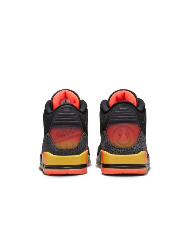 Кроссовки 3 xj balvin Air Jordan — изображение 3 из 4, черный