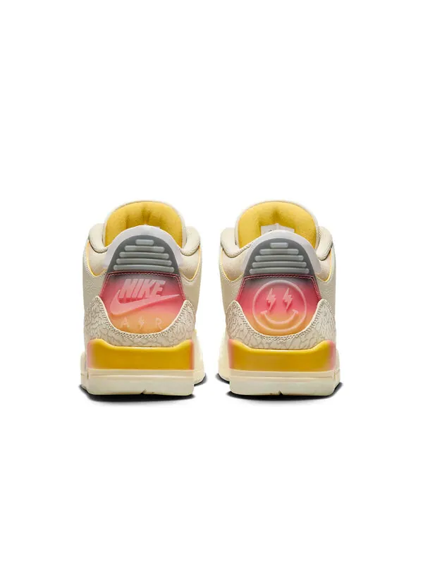 Кроссовки 3 ретро sp xj balvin Air Jordan — изображение 4 из 4, бежевый/оранжевый