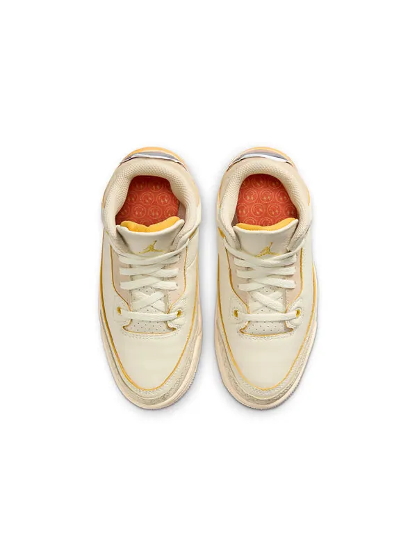 Кроссовки 3 ретро sp xj balvin Air Jordan — изображение 3 из 4, бежевый/оранжевый