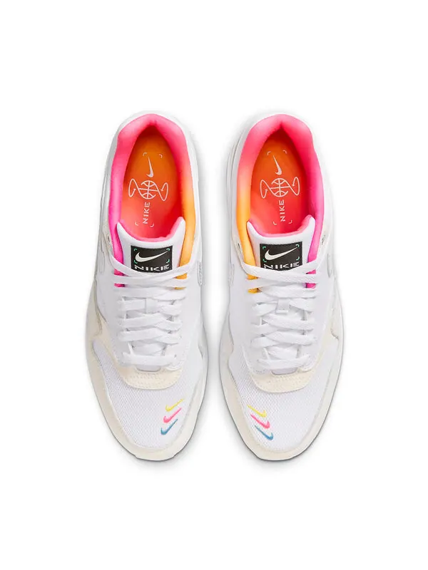 Кроссовки air max 1 Nike — изображение 3 из 4, белый/красный/серый