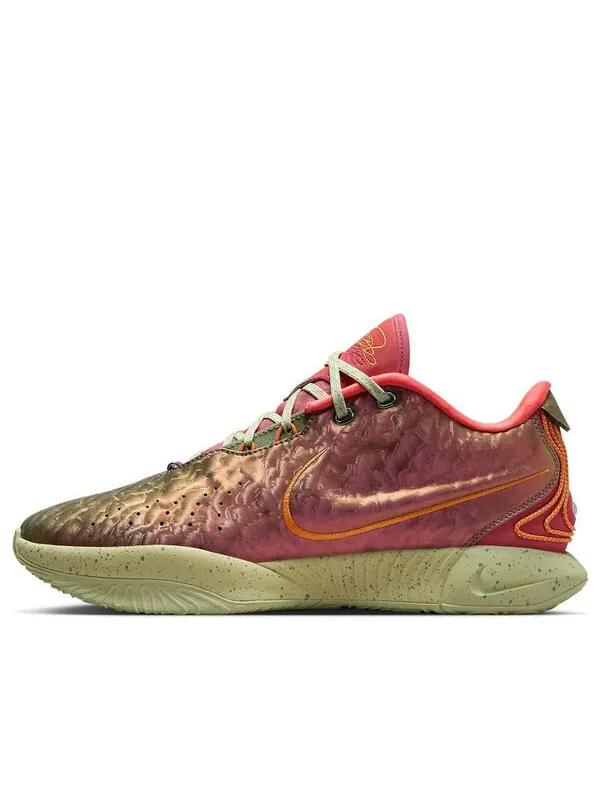Кроссовки lebron 21 ep Nike — изображение 1 из 4, красный/желтый/зеленый