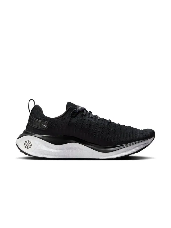 Кроссовки reactx infinity run 4 extra wide 'black white' Nike — изображение 2 из 4, черный/белый