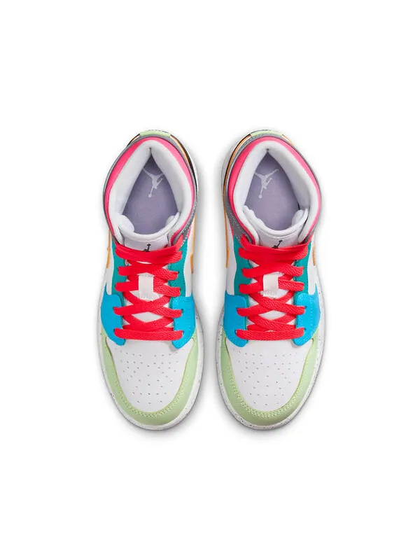 Кроссовки 1 средние Air Jordan — изображение 4 из 4, черный