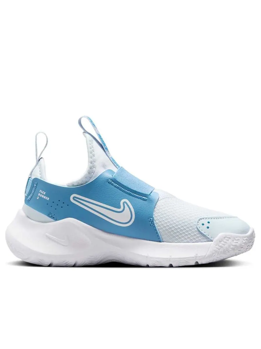Кроссовки (PS) Nike Flex Runner 3 'Blue Tint Blue Beyond White' — изображение 2 из 6, синий