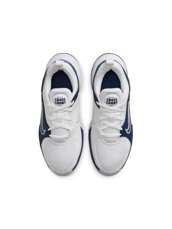 Кроссовки crosscourt 'white midnight navy' Nike — изображение 3 из 4, белый/темно-синий
