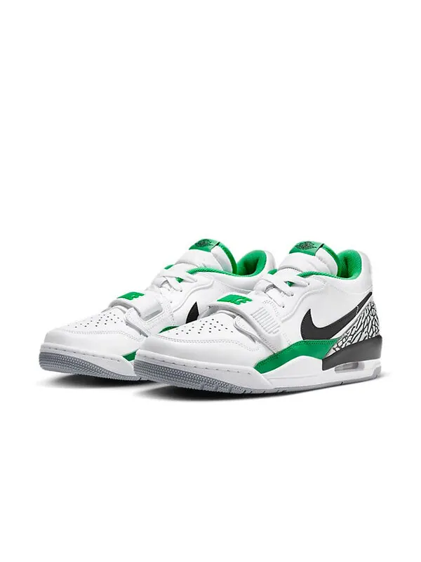 Кроссовки Air Jordan Legacy 312 Low 'Lucky Green' — изображение 2 из 4, белый/черный/зеленый
