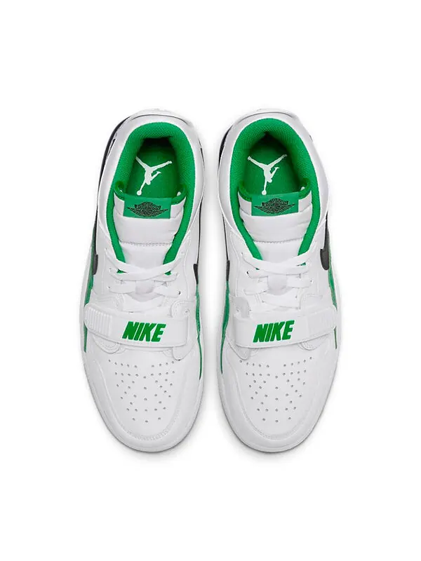 Кроссовки Air Jordan Legacy 312 Low 'Lucky Green' — изображение 3 из 4, белый/черный/зеленый