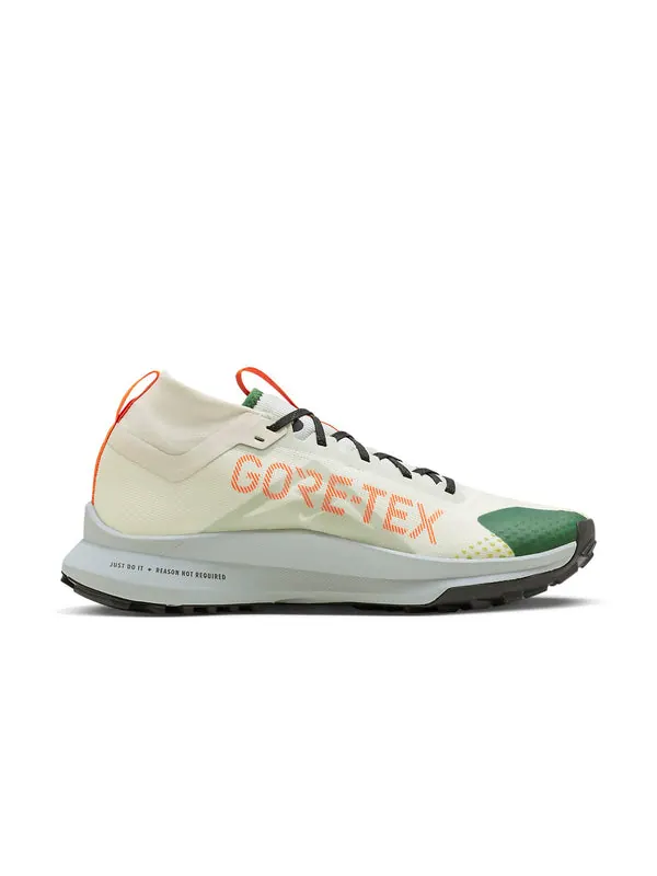 Кроссовки react pegasus trail 4 gtx 'coconut milk safety orange green' Nike — изображение 2 из 4