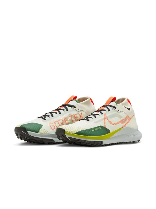 Кроссовки react pegasus trail 4 gtx 'coconut milk safety orange green' Nike — изображение 3 из 4