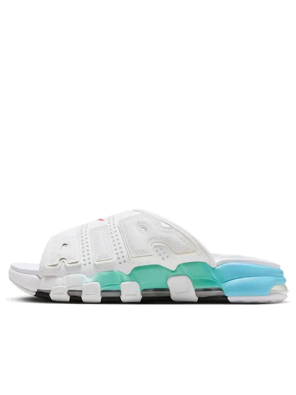 Тапочки air more uptempo slide 'aqua' Nike — изображение 1 из 4
