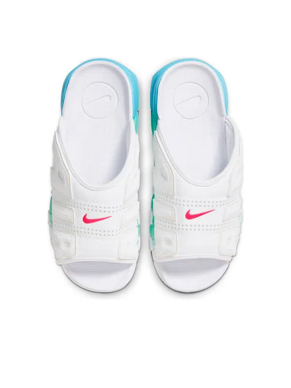 Тапочки air more uptempo slide 'aqua' Nike — изображение 3 из 4