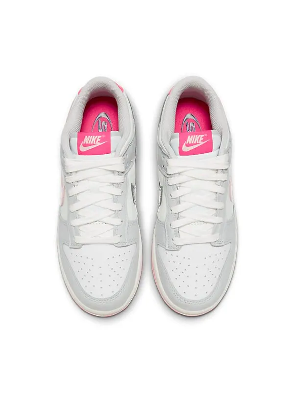 Кроссовки (WMNS) Nike Dunk Low '520 Pack Pink' — изображение 3 из 4, белый/серый/розовый