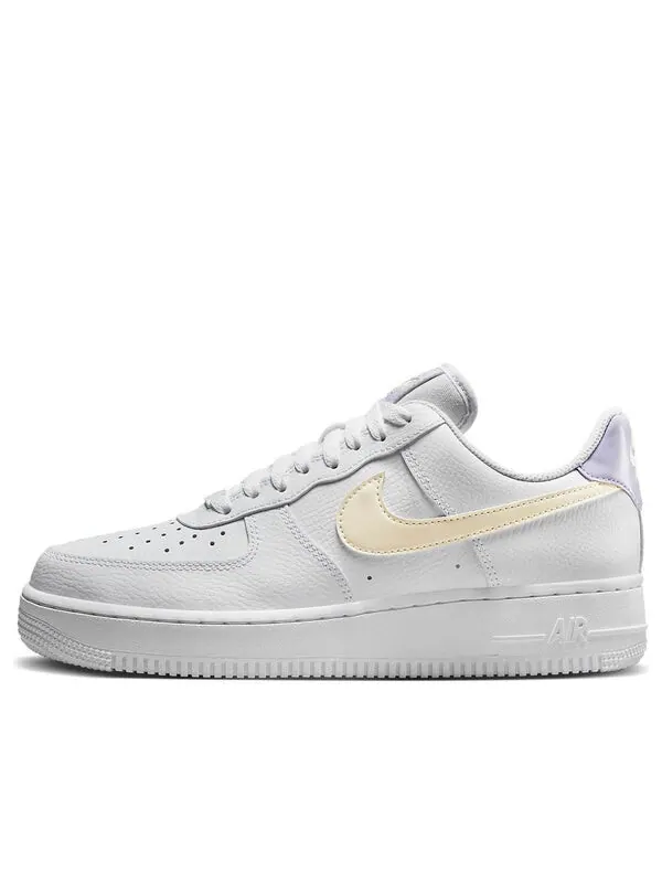 Кроссовки air force 1 '07 'coconut milk oxygen purple' Nike — изображение 1 из 4, белый/фиолетовый