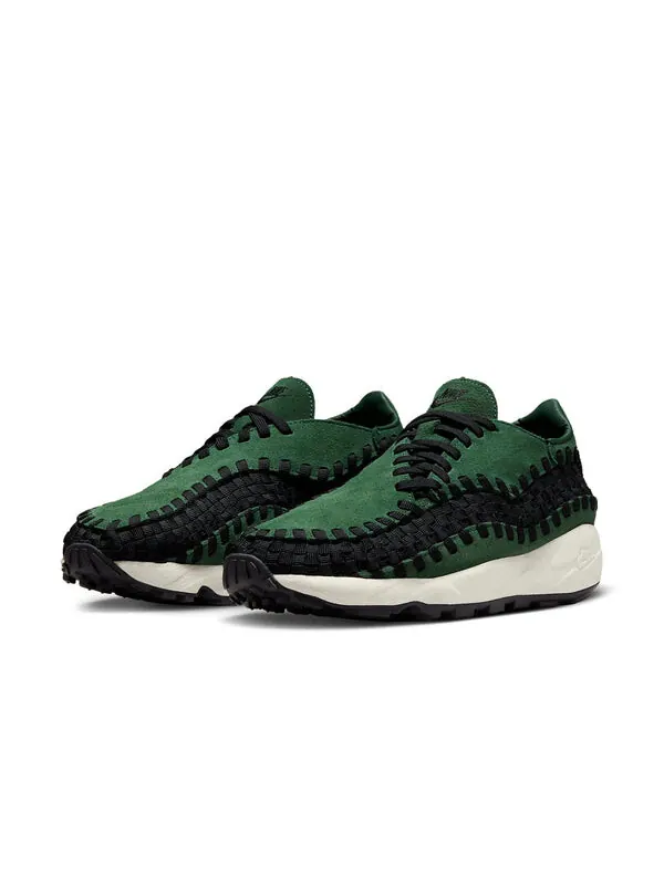 Кроссовки air footscape woven 'fir' Nike — изображение 2 из 4, черный