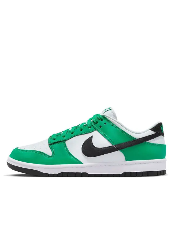 Кроссовки данк лоу Nike — изображение 1 из 4, белый/зеленый-черный