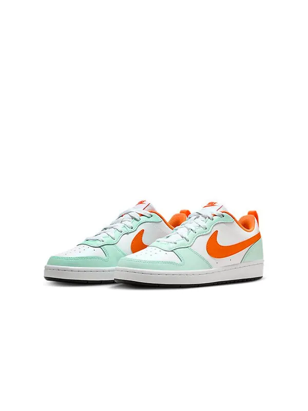 Кроссовки Court Borough Low 2 Nike — изображение 2 из 4, белый/оранжевый-белый