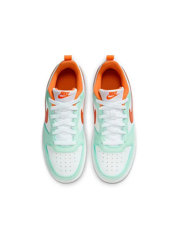 Кроссовки Court Borough Low 2 Nike — изображение 3 из 4, белый/оранжевый-белый