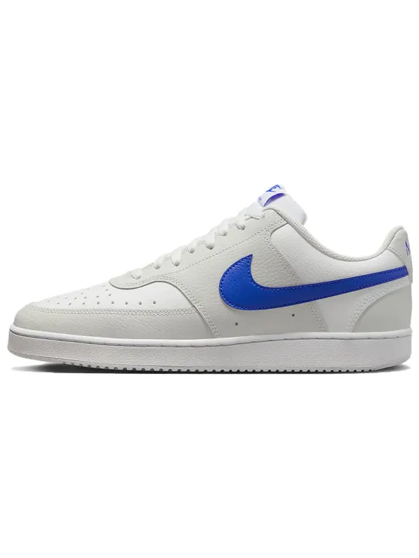 Кроссовки court vision low 'white royal blue' Nike — изображение 2 из 4, белый/синий/серый