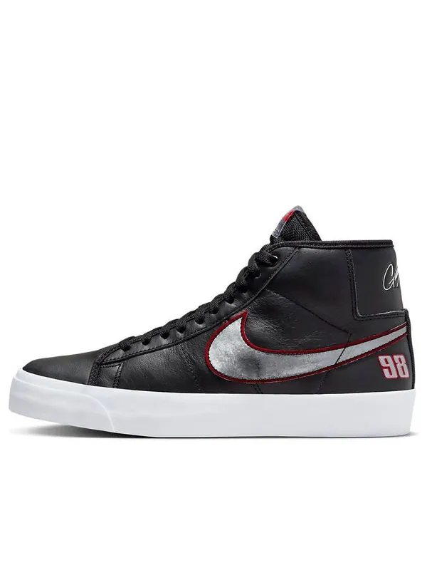 Кроссовки sb blazer mid 'grant taylor 98' Nike — изображение 1 из 4, черный/белый/красный