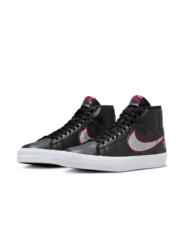 Кроссовки sb blazer mid 'grant taylor 98' Nike — изображение 2 из 4, черный/белый/красный