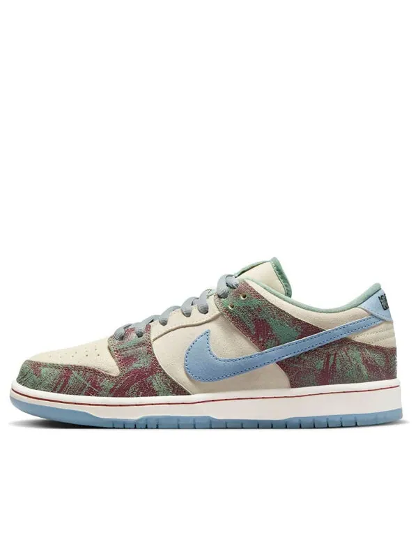 Кроссовки sb dunk low 'crenshaw skate club' Nike — изображение 1 из 4, бежевый/мульти--синий