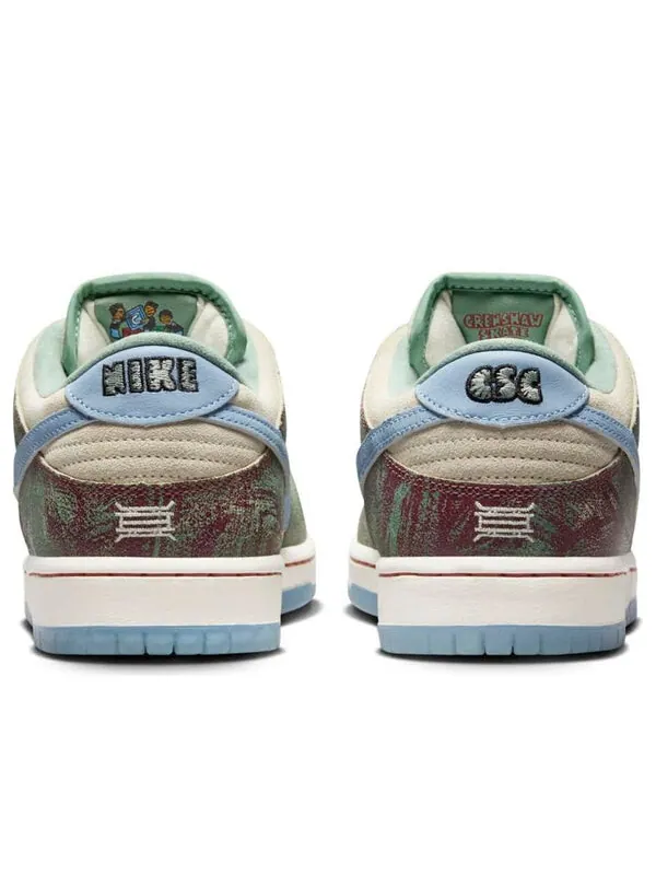 Кроссовки sb dunk low 'crenshaw skate club' Nike — изображение 4 из 4, бежевый/мульти--синий